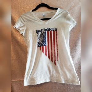 Graphic Tee Bella + Canvas V Neck America